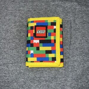 LEGO - Kid's Tri-Fold Wallet / Billfold - Bricks - Primary Colors